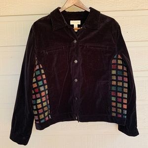 Marsh Landing Vintage Jacket, Size: L, black & multicolor